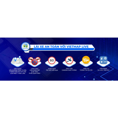 Thẻ cào bản quyền ứng dụng trợ lý giao thông - VIETMAP LIVE PRO - Hàng chính hãng