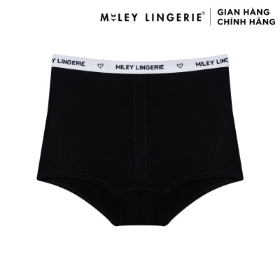 Bộ Đồ Lót Mút Mỏng Và Quần Boxer Nữ Vải Sợi Bamboo Từ Thiên Nhiên Viền Lưng Logo BeingMe Miley Lingerie
