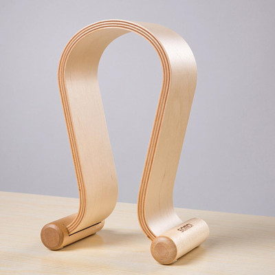 Tai nghe bằng gỗ Birch Wood Headphone Gaming Headset Display Stand
