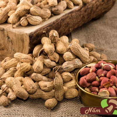 Lạc Nhân Cúc Đỏ Lý Tưởng 400g, Đậu Phộng Khô Đỏ