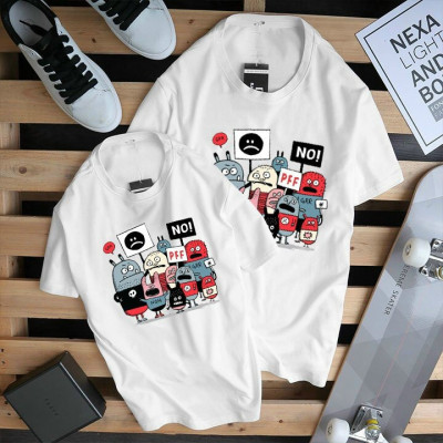 Áo thun họa tiết hoạt hình cực chất