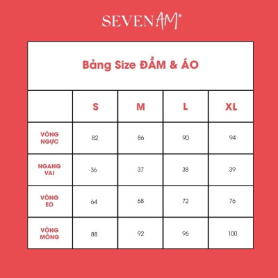 Đẫm Xòe Seven.am Tay Bồng Chất Thô Màu Đen Thiết Kế Phối Cúc Chiết Eo FH633082N