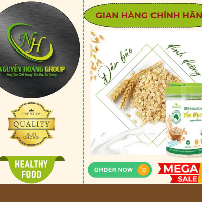 Combo :5 Hộp Yến Mạch nguyên chất 100% Úc 800g Xuân An( Tặng YM 350g)