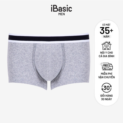 Combo 3 Quần lót nam iBasic phom boxer trunk cotton USA kháng khuẩn - PANM124