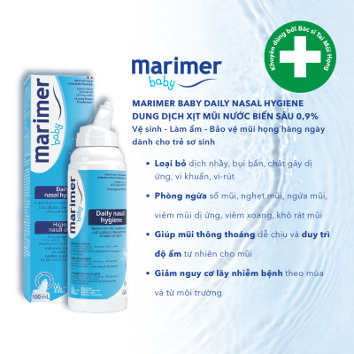 Combo Gel tắm 3in1 Neutraderm + Nước biển sâu Marimer Baby Daily