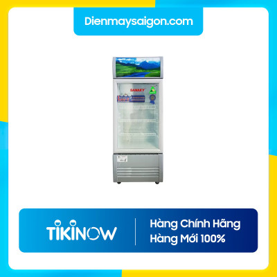 TỦ MÁT SANAKY 130 LÍT VH-168KL NHÔM (LOW-E) (R600A) - hàng chính hãng