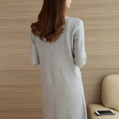 Áo cardigan dáng dài 2 túi freesize ak33