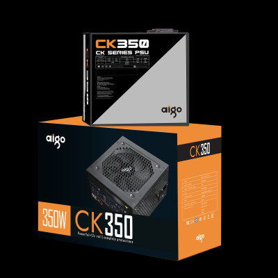 BỘ NGUỒN MÁY TÍNH AIGO MODEL CK350 350W - Hàng chính hãng
