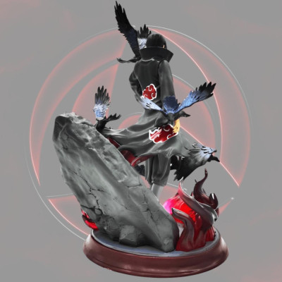 Mô Hình Itachi Hắc Hóa 29Cm Mô Hình Naruto Cao Cấp, Figure Mô Hình Anmie Naruto Đồ Chơi