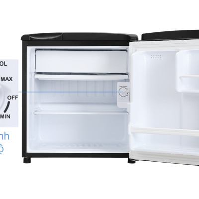 Tủ lạnh Aqua 50 lít AQR-D59FA (BS) - Hàng Chính Hãng [Giao hàng toàn quốc]