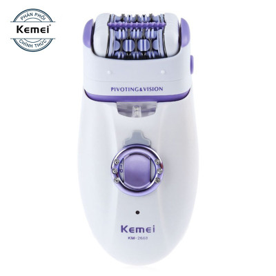 Máy tẩy lông tẩy và nhổ lông toàn thân, cạo lông tay chân, tẩy sạch lông vùng bikini sử dụng pin sạc chuyên nghiệp điều chỉnh 2 Đầu Thay Thế