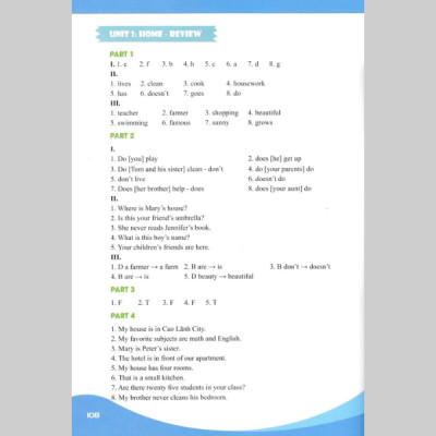 Bài Tập Bổ Trợ Toàn Diện Tiếng Anh Lớp 6