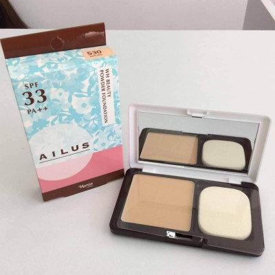 Phấn Nền Siêu Mịn Lâu Trôi Naris Ailus Lasting Smooth Powder Foundation 10g