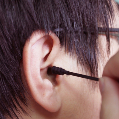 Hộp 180 chiếc tăm bông tai than hoạt tính - Hàng nội địa Nhật Bản nhập khẩu chính hãng