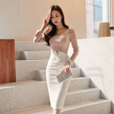 Chân váy bút chì công sở lưng cao, ôm body, dài 60cm xẻ tà sau vải kaki thun co giãn thoáng mát khi mặc