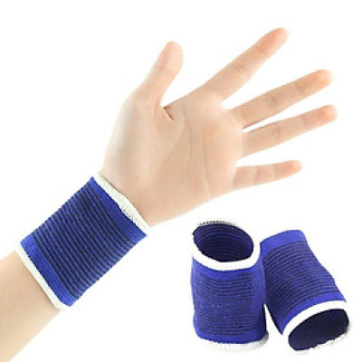 Set 2 Băng Cổ Tay Co Giãn Bảo Vệ An Toàn Khi Tập Thể Thao