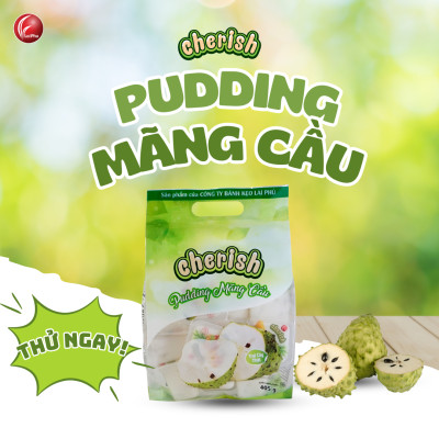 Thạch Pudding Cherish Vị Mãng Cầu 405G