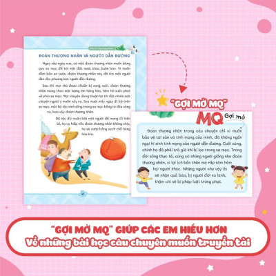 Sách - Những Câu Chuyện Bồi Dưỡng Chỉ Số MQ - Chỉ Số Đạo Đức - Megabook