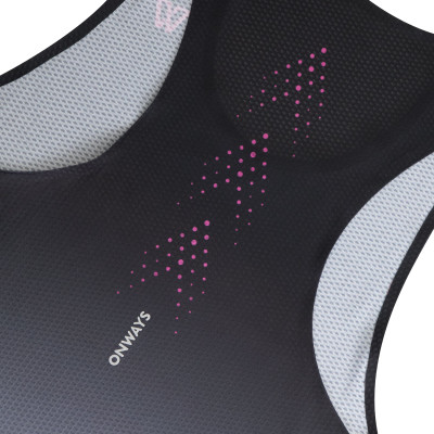 ONWAYS Áo Thun Thể Thao Nam Ba Lỗ Chạy Bộ Siêu Co Giãn, Kháng Khuẩn, Nhanh Khô PETER OMBRE SINGLET