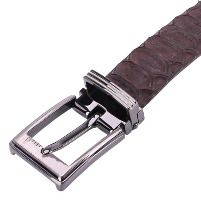 HJ5311-12-13-14 - Dây thắt lưng nữ Huy Hoàng da trăn Vip màu trắng, da nguyên thủy, đen, nâu