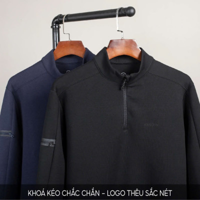 Áo Nỉ Thể Thao Nam Fasvin AC24646.HN Cổ Tàu Chất Vải Thun Cao Cấp Mềm Mại Thoải Mái.