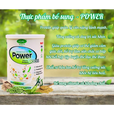 Combo Sữa Hạt - Power 400g Soyna, Tặng 2 Ly Thủy Tinh Có Vạch Chia ml