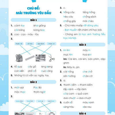 Vở Luyện Viết Chính Tả Lớp 1 - Âm - Vần - Đoạn - Chữ Hoa_MEGA