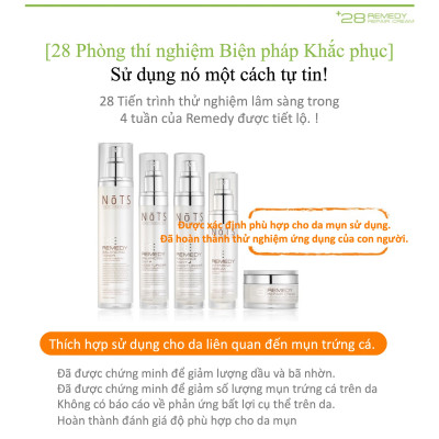 Nước hoa hồng cân bằng da NoTS 28 Remedy Balancing Toner 100ml