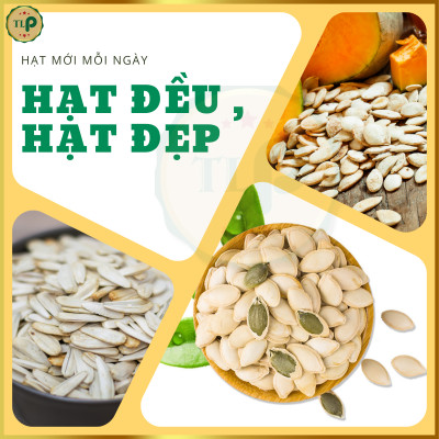 HẠT BÍ TRẮNG TÂN LỘC PHÁT 1KG - COMBO 2 HŨ 500G