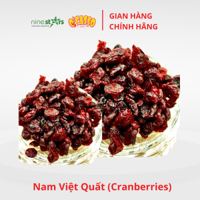 (Canberries) Nam Việt Quất sấy dẻo 100% nhập khẩu Canada _ thương hiệu O