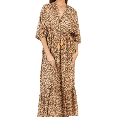 Đầm Boho Hoa Cotton Isla Bonita