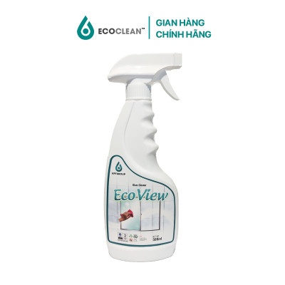 Nước Lau Kính Sáng Bóng Chống Bám Bẩn - ECO VIEW - Chai 500ml