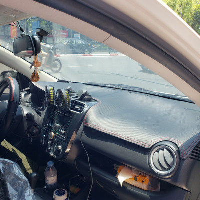 Thảm da Taplo vân carbon Cao cấp dành cho xe Mitsubishi Attrage 2017-2020