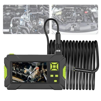 Camera Nội Soi Công Nghiệp Màn Hình Cầm Tay 4,3 inch 8mm 2.0mp Cáp Mềm Với Pin 18650mAh P30 - Hàng Nhập Khẩu