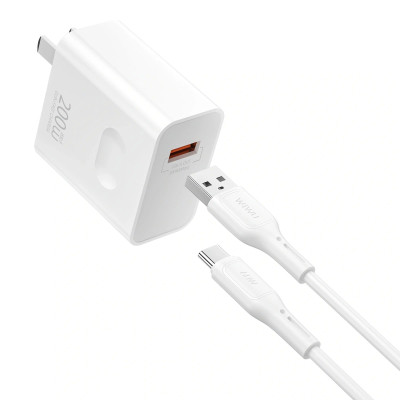 Bộ cóc củ dây sạc nhanh 200W USB A QC 3.0 kèm dây Type C PPS chống cháy hiệu WIWU GAN ESSEN Fast Charger cho iPhone 6 15 14 13 12 11 ProMax cho iPad Pro Air 10.2 9.7 10.5 11 12.9 13 inch S24 S25 cho Macbook cho Laptop Find Flip Fold - Hàng nhập khẩu