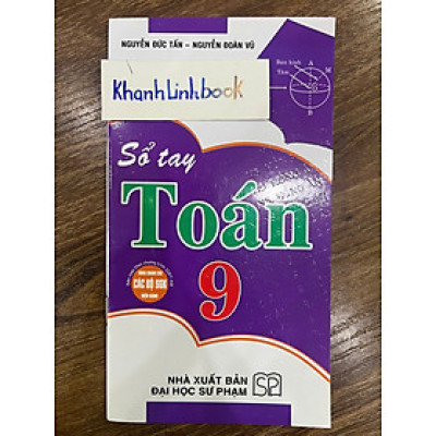 Sách - Sổ Tay Toán Học 9