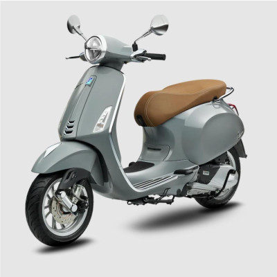 Xe Tay Ga Vespa Primavera 125 Màu Bạc Grey Materia