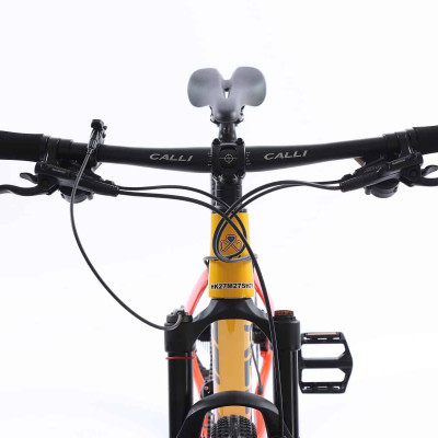 Xe đạp thể thao CALLI 7100 Khung carbon siêu nhẹ, phanh dầu thủy lực với 27 tốc độ