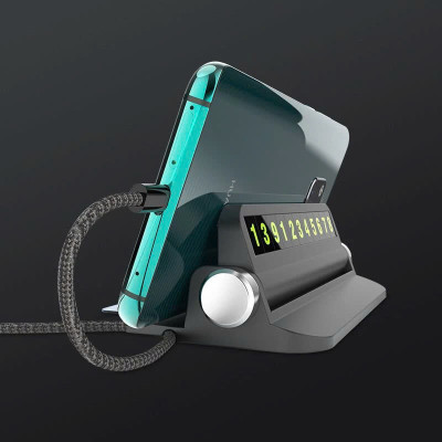 Bảng để lại số điện thoạii trên ô tô khi đỗ xe Kiêm Giá Đỡ Tiện Lợi