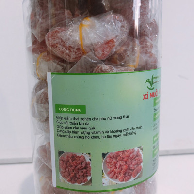Xí muội chua ngọt - Ô Mai Đào Không Hạt (200gr)