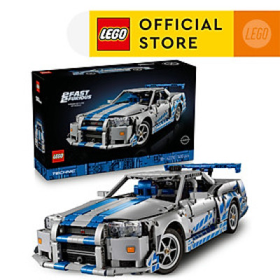 LEGO TECHNIC 42210 Đồ Chơi Lắp Ráp Xe Đua Nissan Skyline GT-R (R34) (1410 chi tiết)