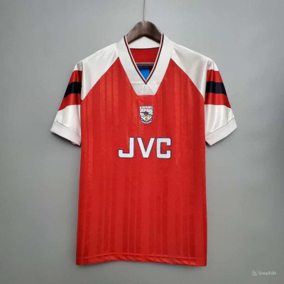 Áo Bóng Đá Retro Arsenal 1992/1993 - Sân Nhà bản cao cấp vải Cotton Polyester