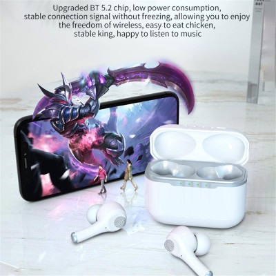 CINCATDY Tai Nghe Bluetooth V5.0 Earbuds Gaming Headphone True Wireless Headset J7 ANC - Hàng Chính Hãng