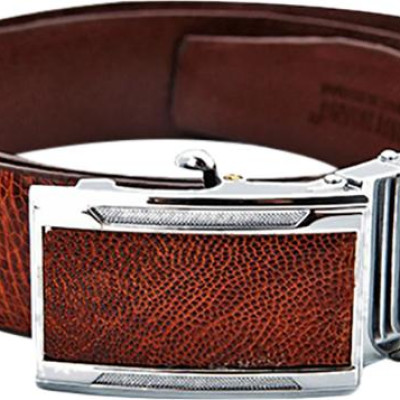Thắt Lưng Nam Da Đà Điểu Trơn Huy Hoàng HT4412 - Nâu Đỏ