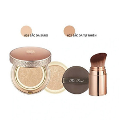 Bộ Phấn Nước Cải Thiện Nếp Nhăn Ohui The First Geniture Ampoule Cover Cushion SPF50+ PA+++ Tone sáng