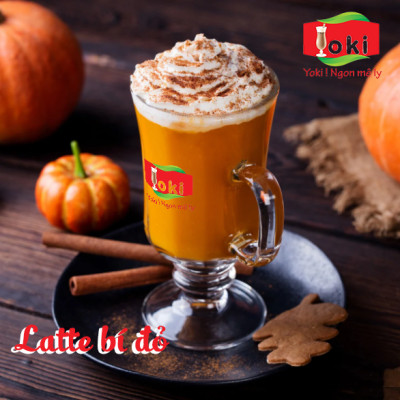 Latte Bí Đỏ Yoki