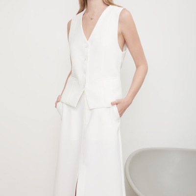 DOTTIE - Chân váy dài xẻ tà - S0182