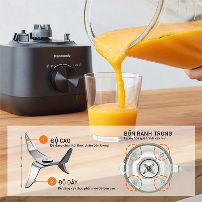 Máy xay sinh tố Panasonic MX-EG5311KRA - Hàng chính hãng