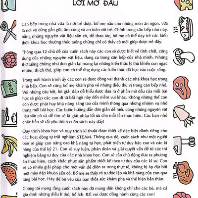 Steam For Kids - Tớ Là Đầu Bếp Nhí (Giáo Dục Sớm 3-6 Tuổi)