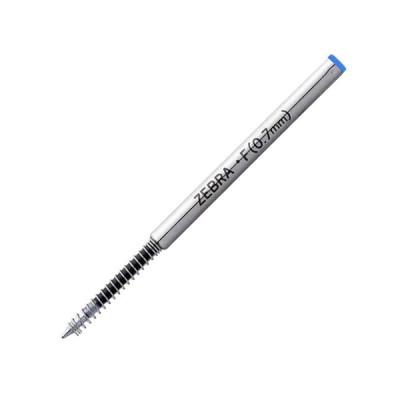 Ruột Bút Bi Zebra F 0.7 mm - Refill BA115 - F701 - F301 - F301comp - Mực Xanh